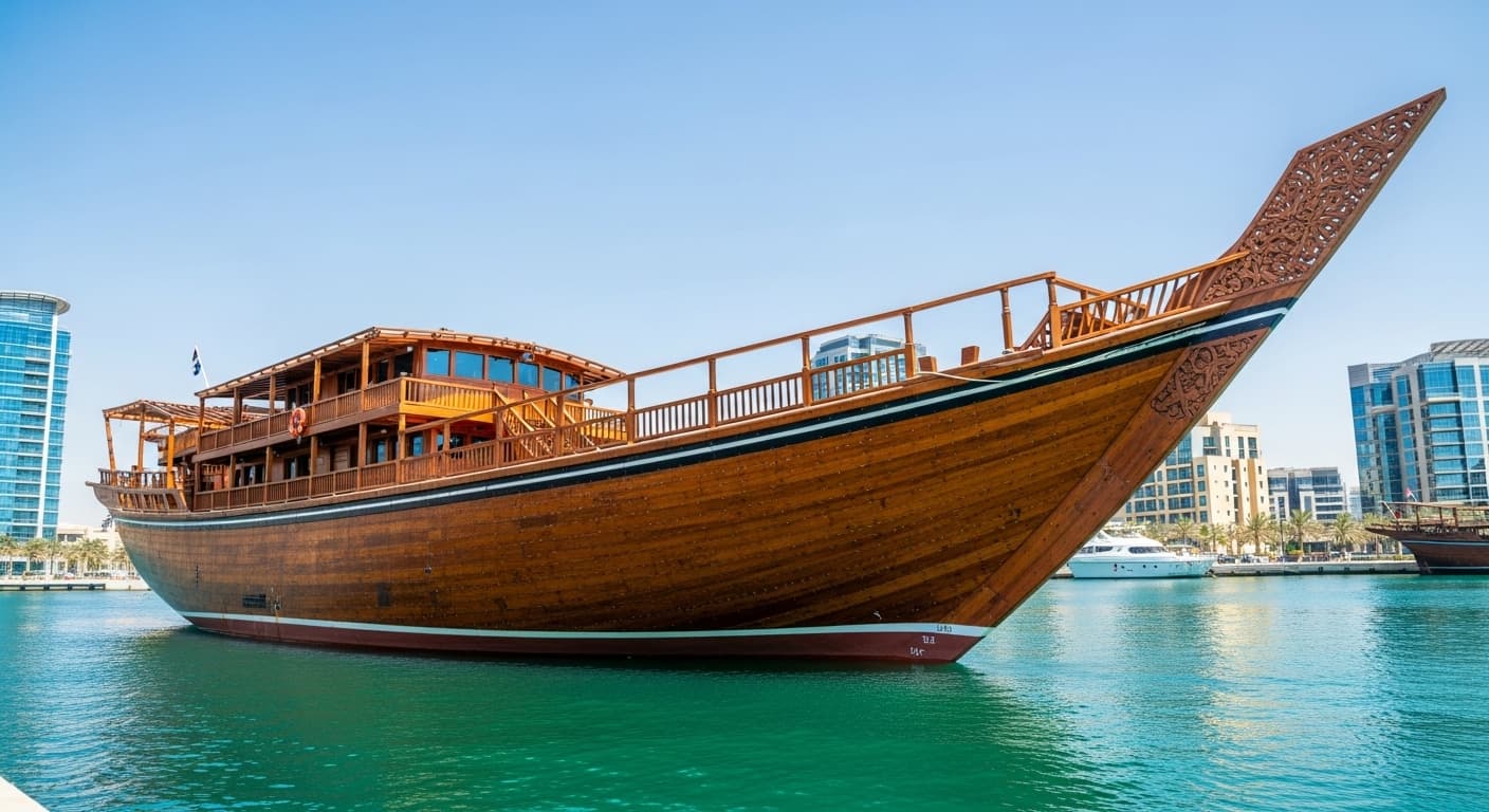 Custom Traditional Wooden Yacht